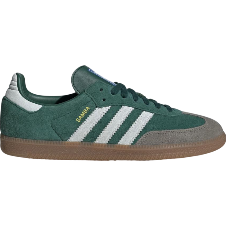 adidas Samba OG Collegiate Green Gum Grey Toe Sneakers