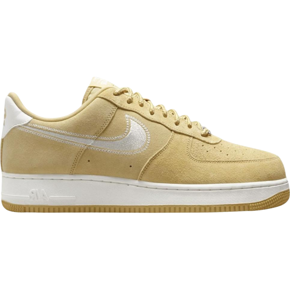Nike Air Force 1 ’07 LV8 Low Buff Gold Sneakers
