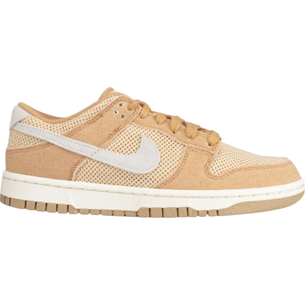 Nike Dunk Low Mesh Canvas Amber Brown Women&