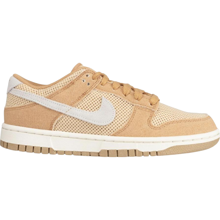 Nike Dunk Low Mesh Canvas Amber Brown Women&