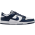 Nike Dunk Low Retro White Midnight Navy Sneakers
