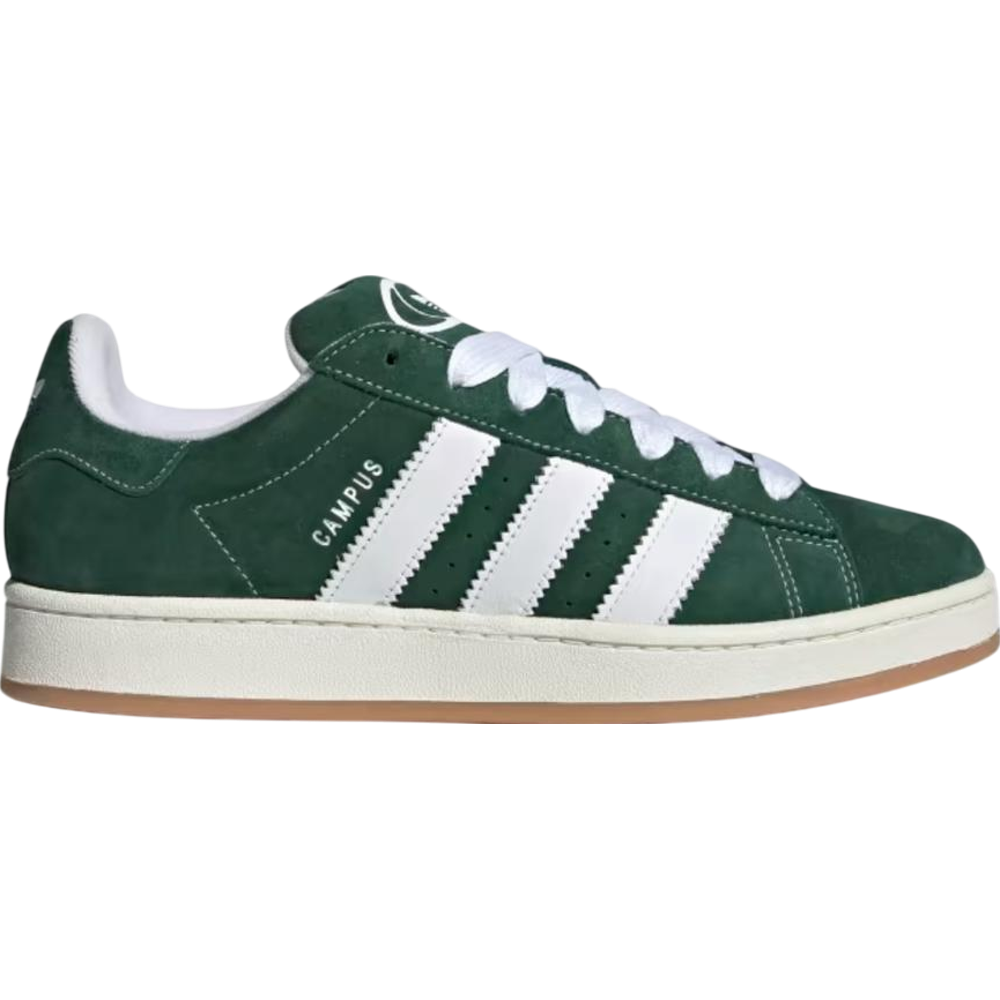 adidas Campus 00s Dark Green Cloud White Sneakers
