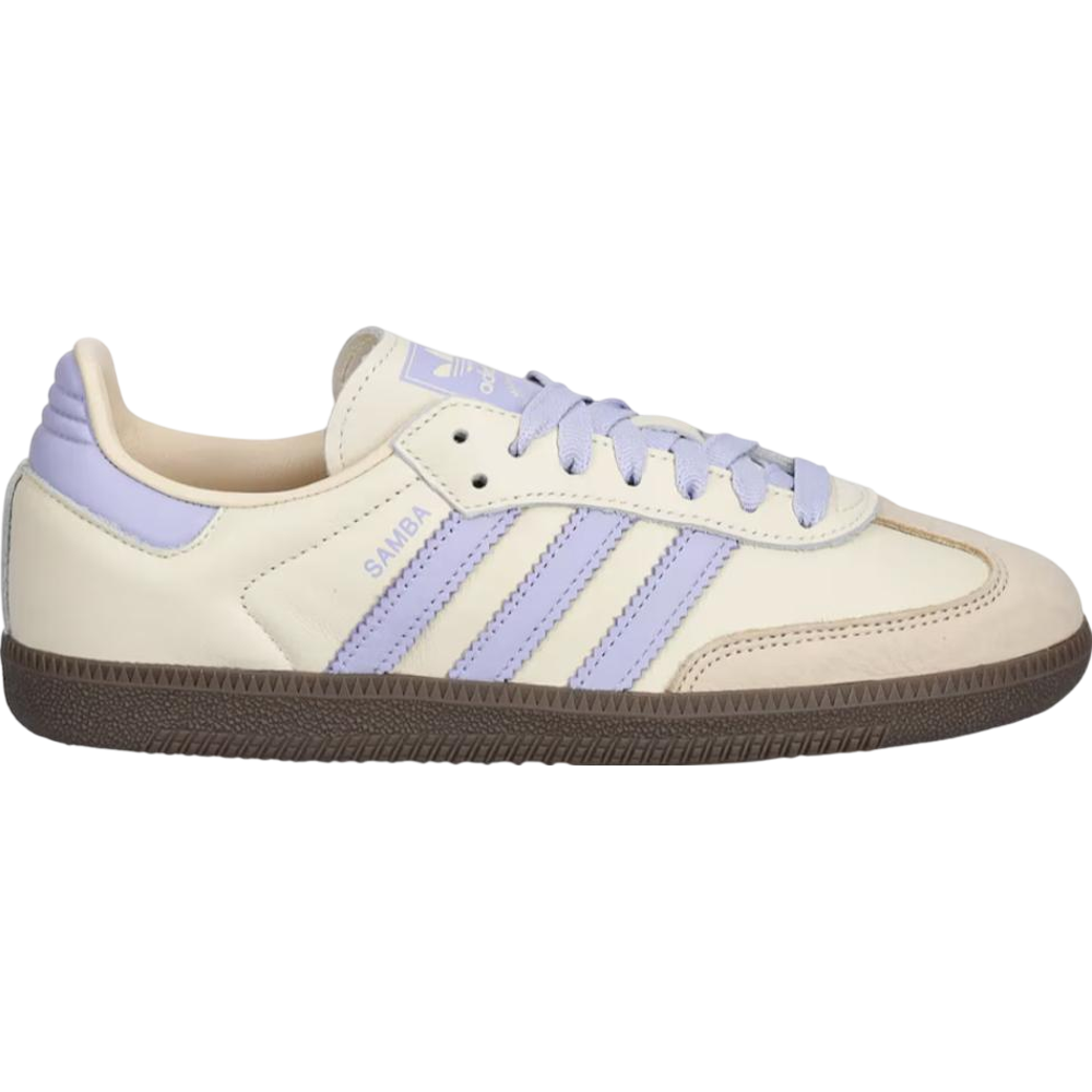 adidas Samba OG Cream White Violet Women&