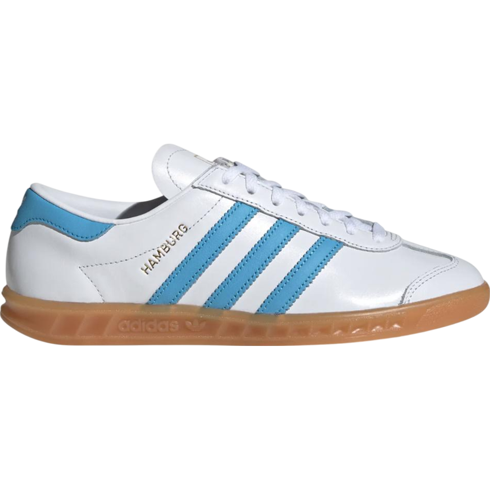 adidas Hamburg Cloud White Sky Rush Gum Women’s Sneakers
