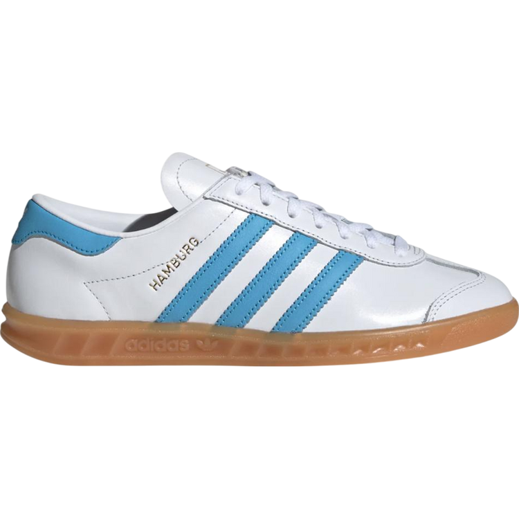 adidas Hamburg Cloud White Sky Rush Gum Women’s Sneakers
