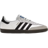 adidas Samba OG White GS junior sneakers — classic white adidas shoes with a vintage silhouette and premium comfort.
